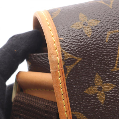 Louis Vuitton Coated Canvas Brown Shoulder Bags