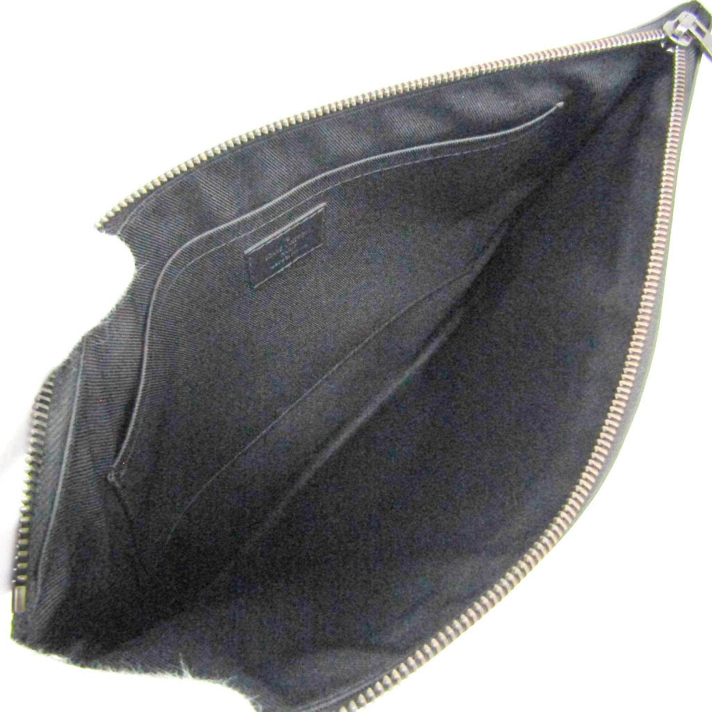 Louis Vuitton Monogram Canvas Black Clutch Bags