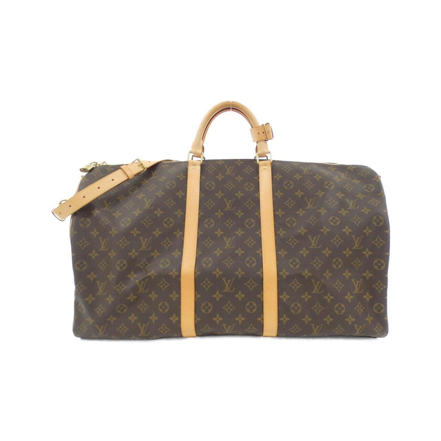 Louis Vuitton Coated Canvas Brown Travel Bags