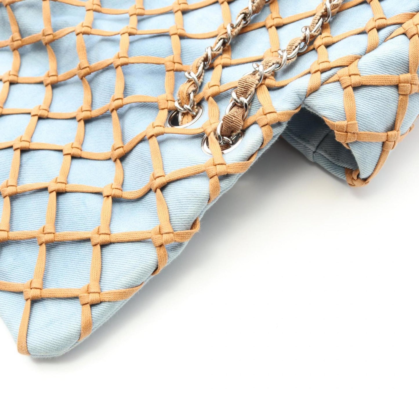 Chanel Denim Blue Shoulder Bags