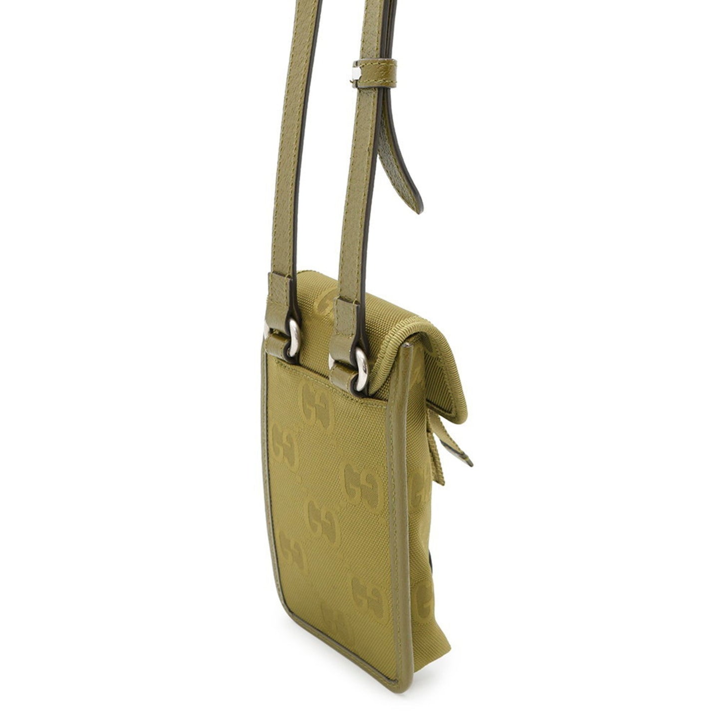 Gucci Nylon Green Shoulder Bags