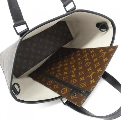 Louis Vuitton Coated Canvas Black Handbags
