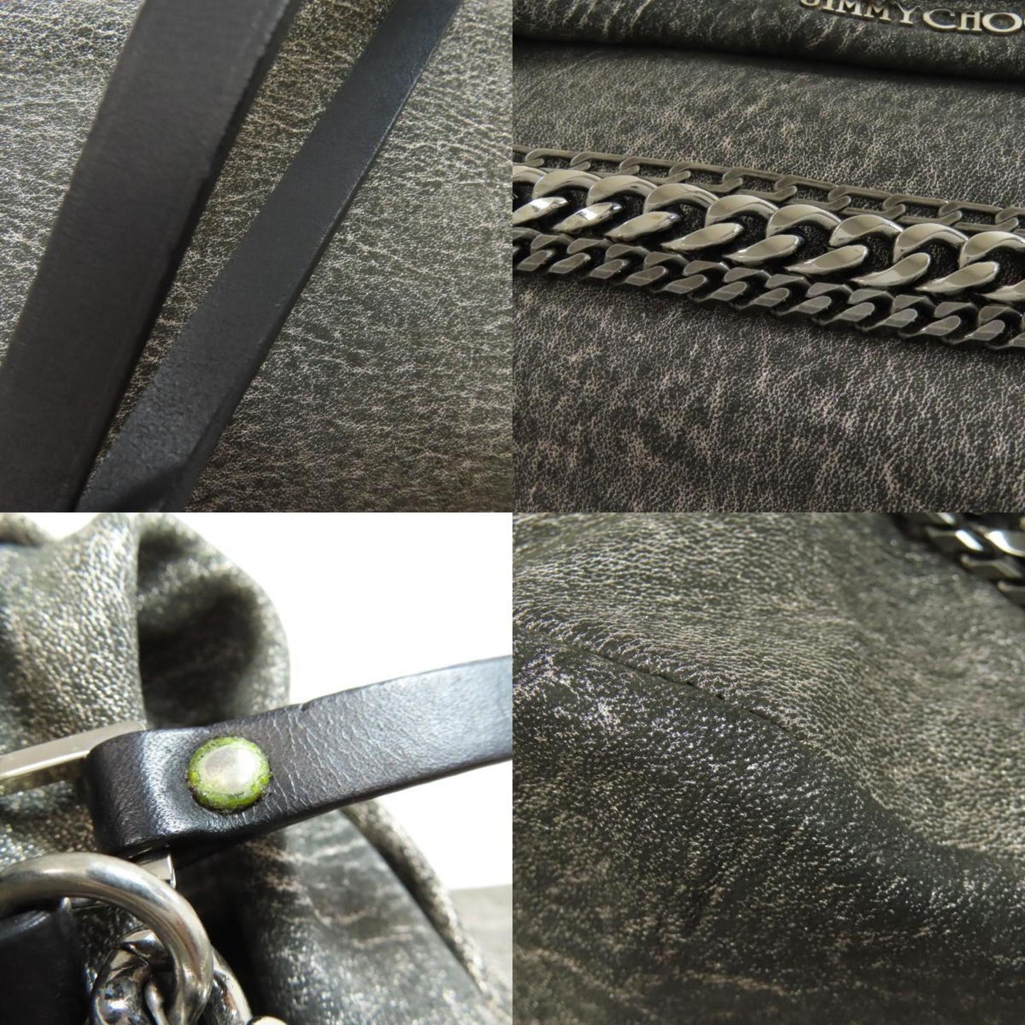 Jimmy Choo Others Gray Tote Bags