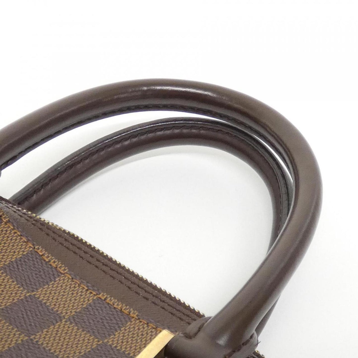 Louis Vuitton Coated Canvas Brown Handbags