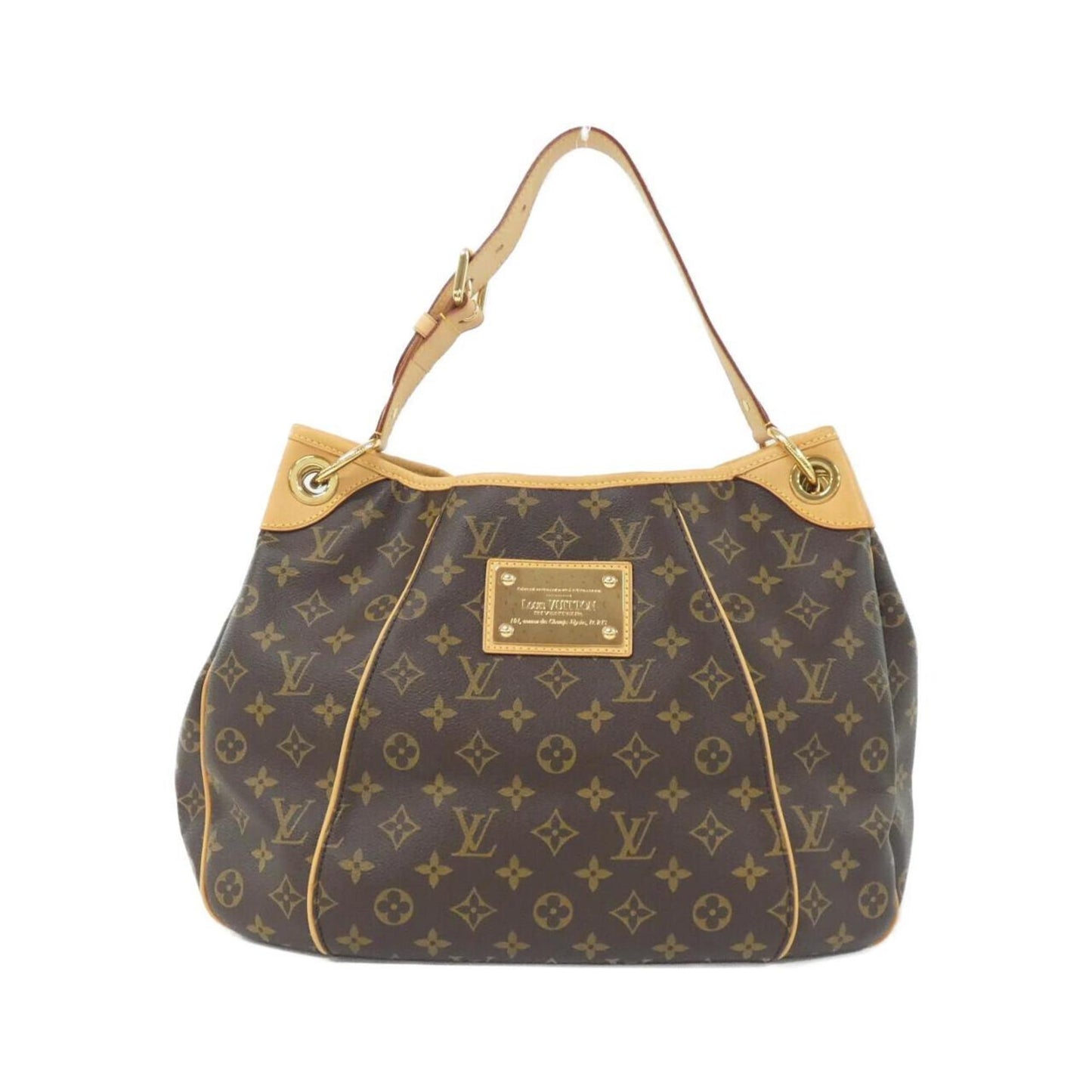 Louis Vuitton Coated Canvas Brown Shoulder Bags