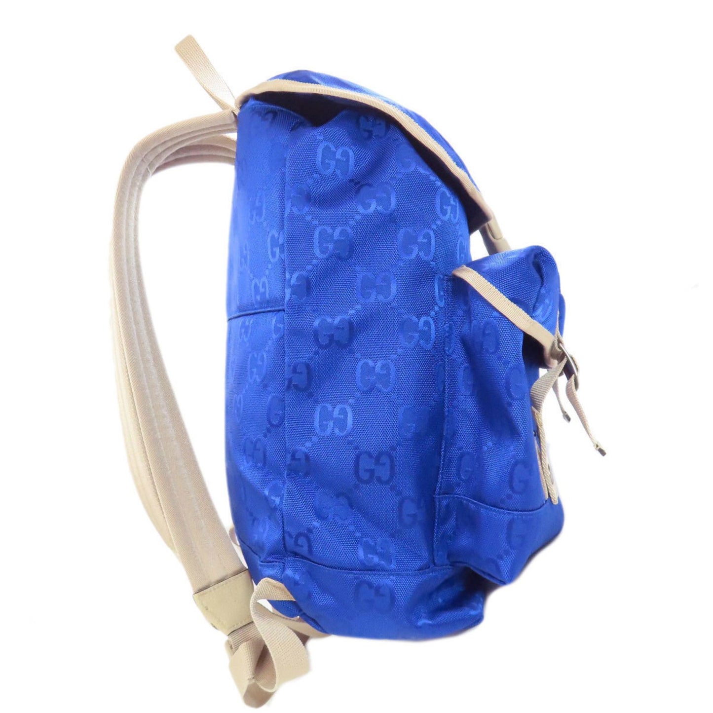 Gucci Nylon Blue Backpacks