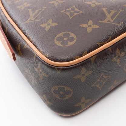 Louis Vuitton Coated Canvas Brown Shoulder Bags