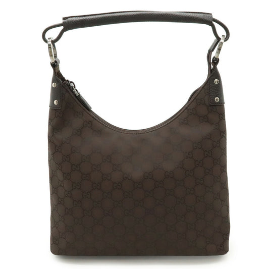 Gucci Nylon Brown Shoulder Bags