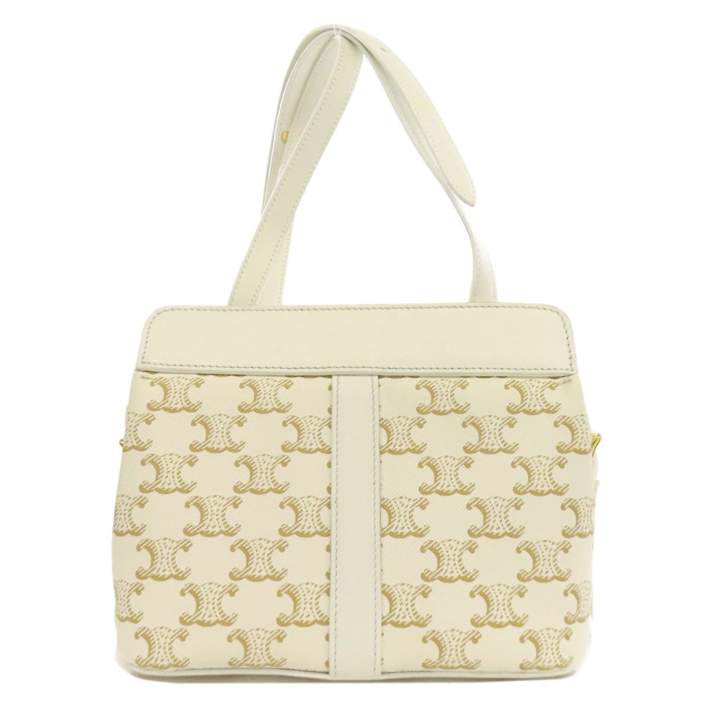 Celine Pvc White Shoulder Bags