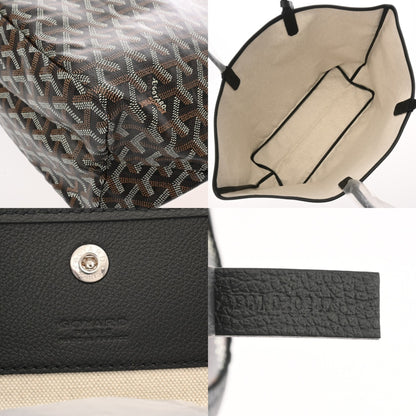 Goyard Pvc Black Tote Bags