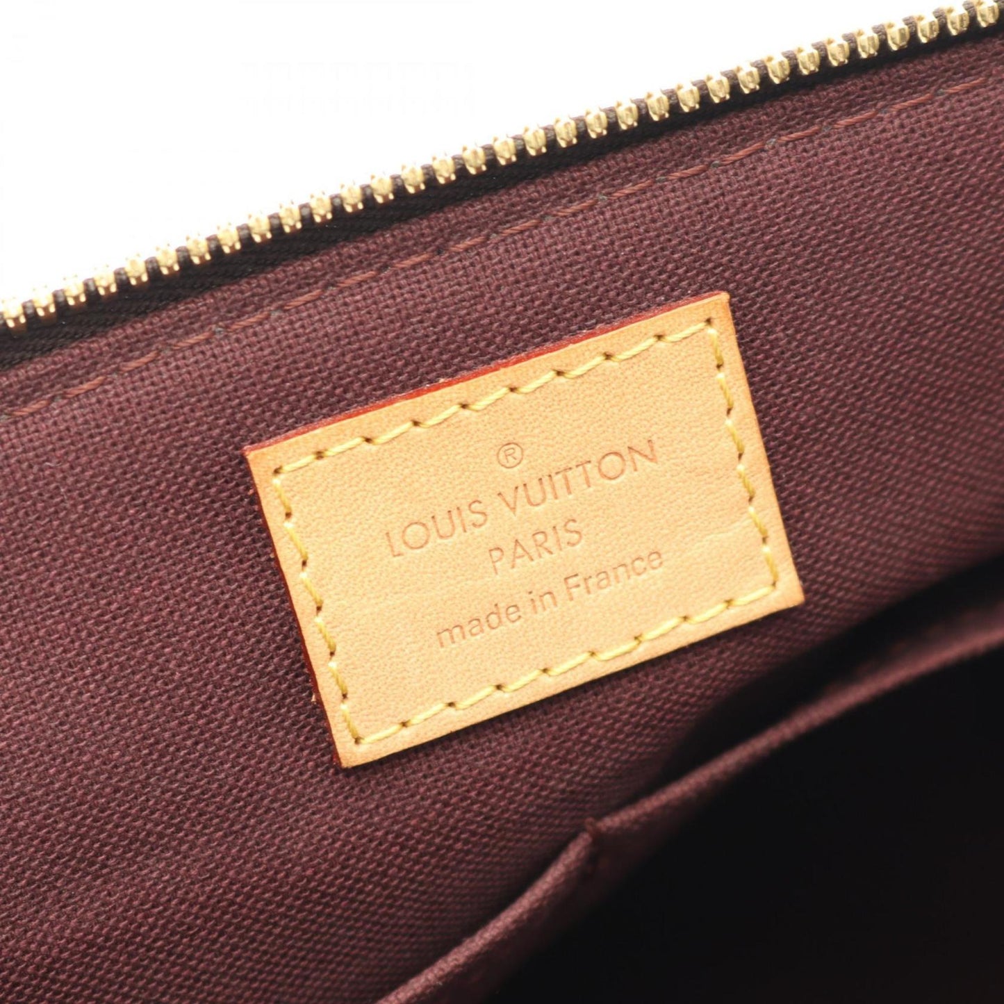 Louis Vuitton Coated Canvas Brown Handbags