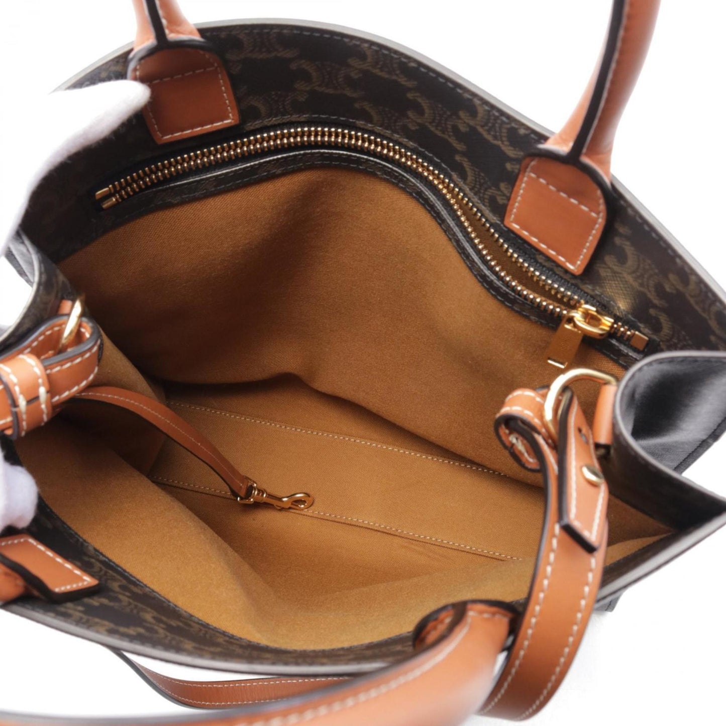 Celine Coated Canvas Black Tote Bags