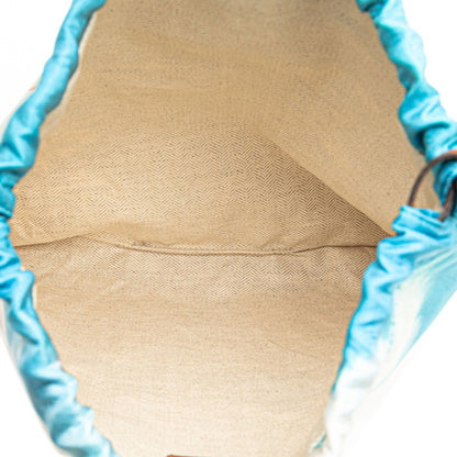 Loewe Canvas Blue Small Bags