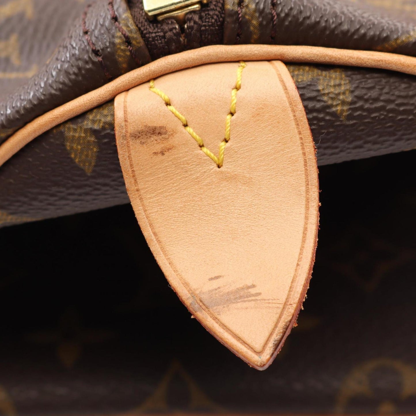 Louis Vuitton Coated Canvas Brown Travel Bags
