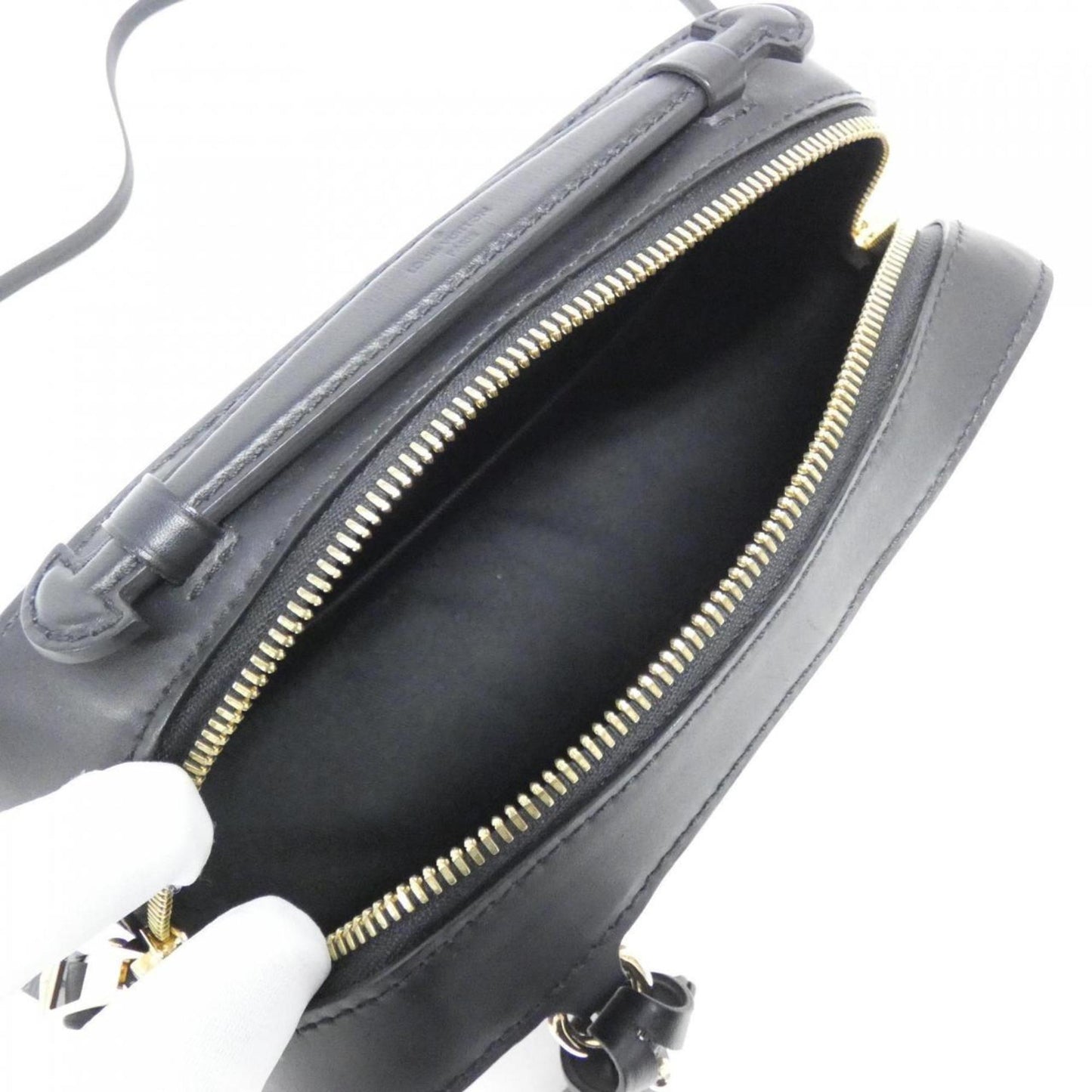 Louis Vuitton Coated Canvas Black Shoulder Bags
