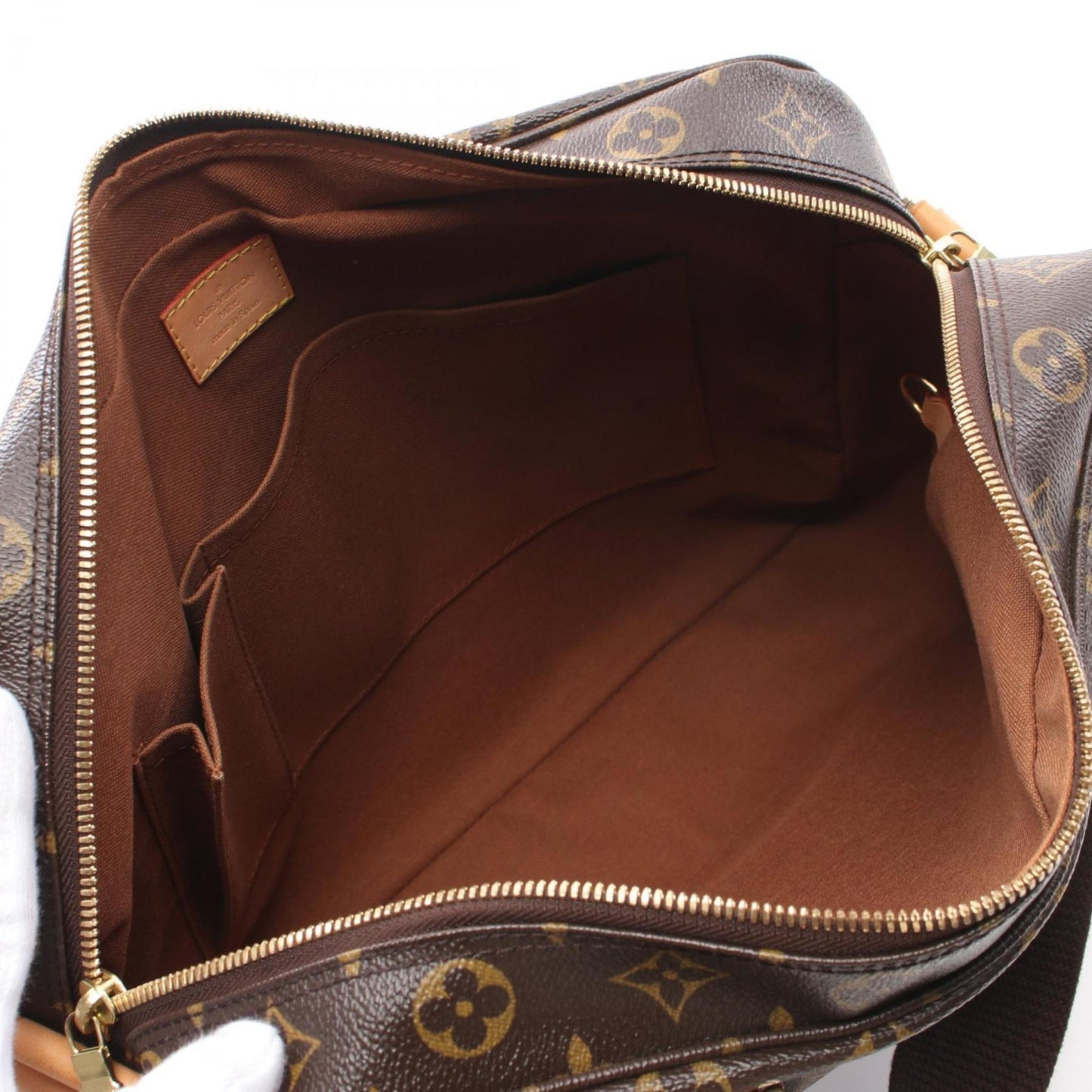 Louis Vuitton Coated Canvas Brown Handbags
