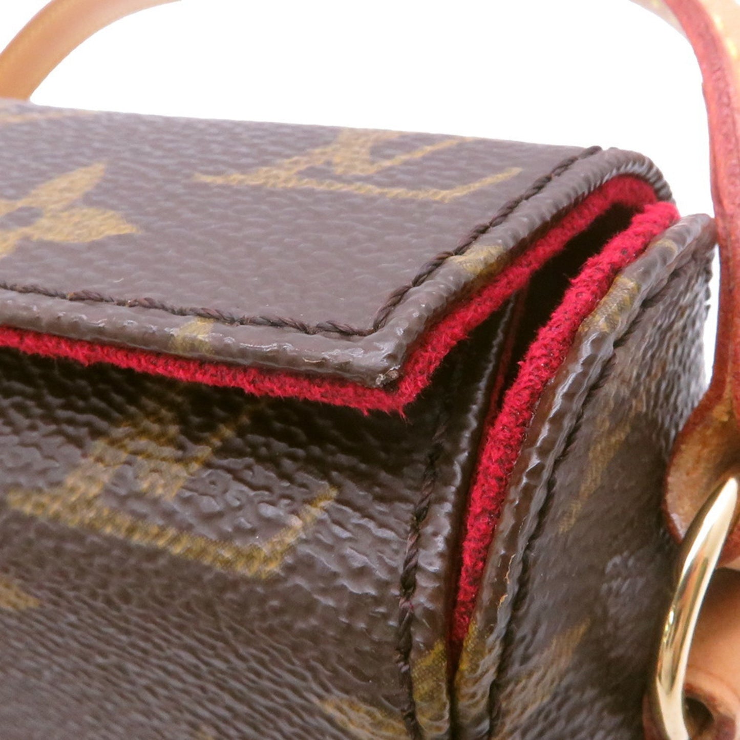 Louis Vuitton Monogram Canvas Red Handbags