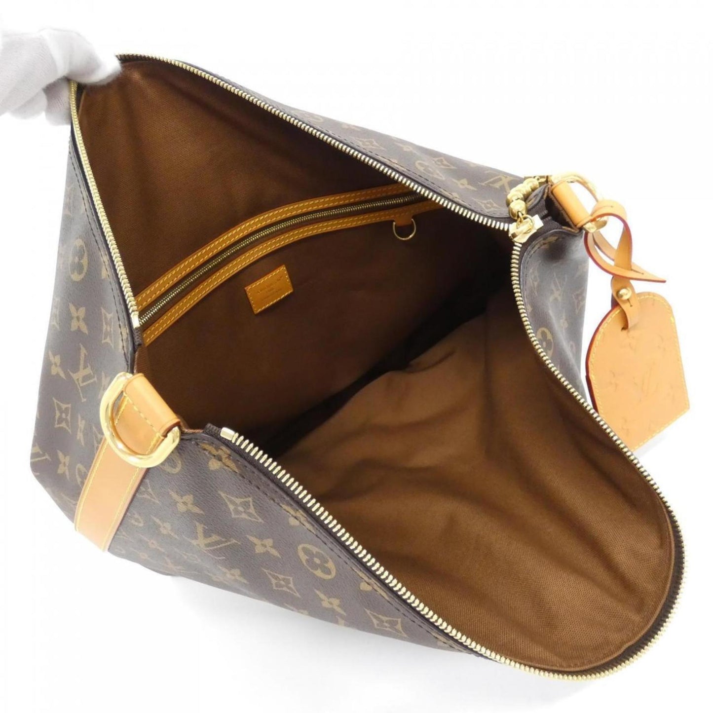 Louis Vuitton Coated Canvas Brown Shoulder Bags
