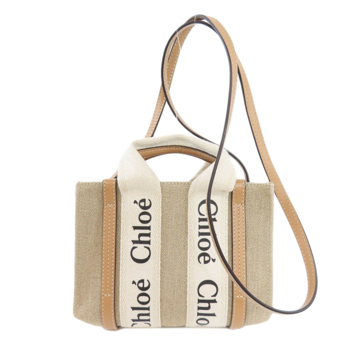 Chloé Canvas Brown Handbags