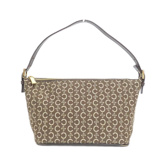 Celine Canvas Brown Shoulder Bags