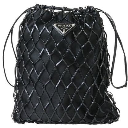 Prada Satin Black Clutch Bags