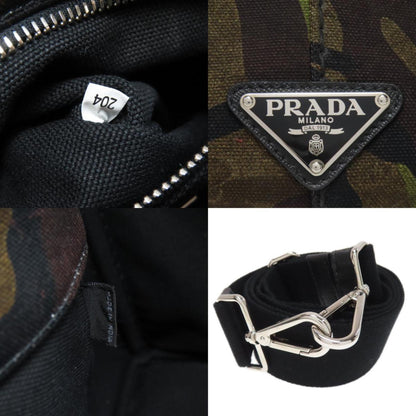 Prada Canvas Brown Handbags