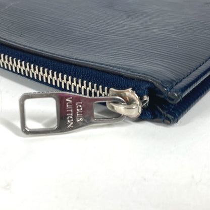 Louis Vuitton Epi Blue Clutch Bags