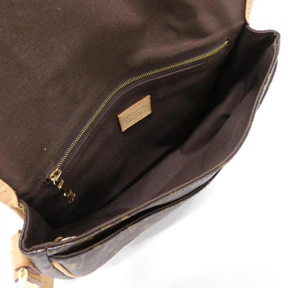 Louis Vuitton Coated Canvas Brown Shoulder Bags