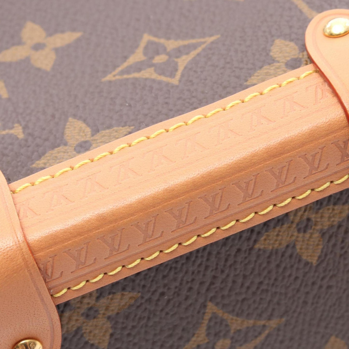 Louis Vuitton Coated Canvas Brown Handbags