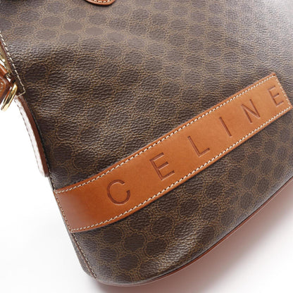 Celine Coated Canvas Brown Handbags