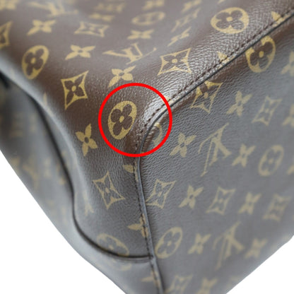 Louis Vuitton Monogram Canvas Brown Shoulder Bags