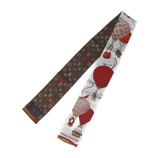 Louis Vuitton Silk Brown Scarves