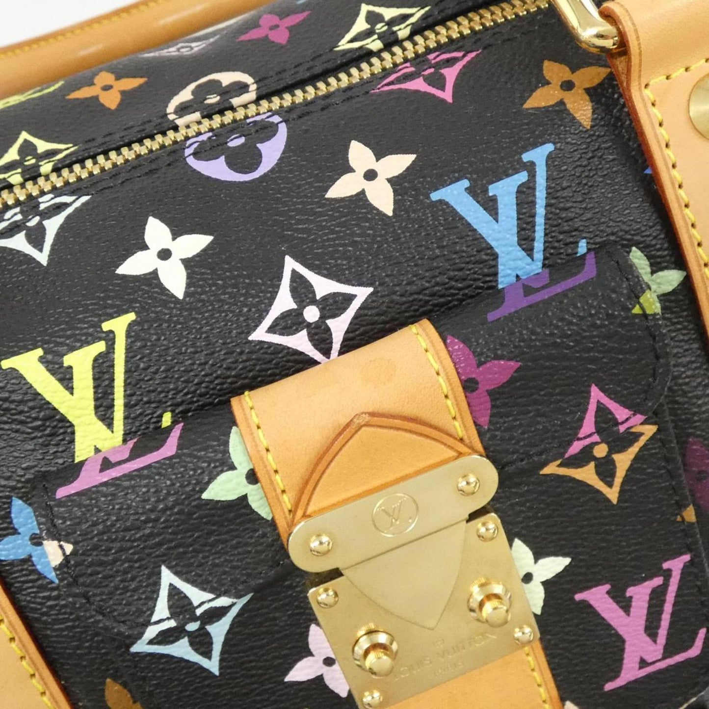 Louis Vuitton Coated Canvas Black Travel Bags