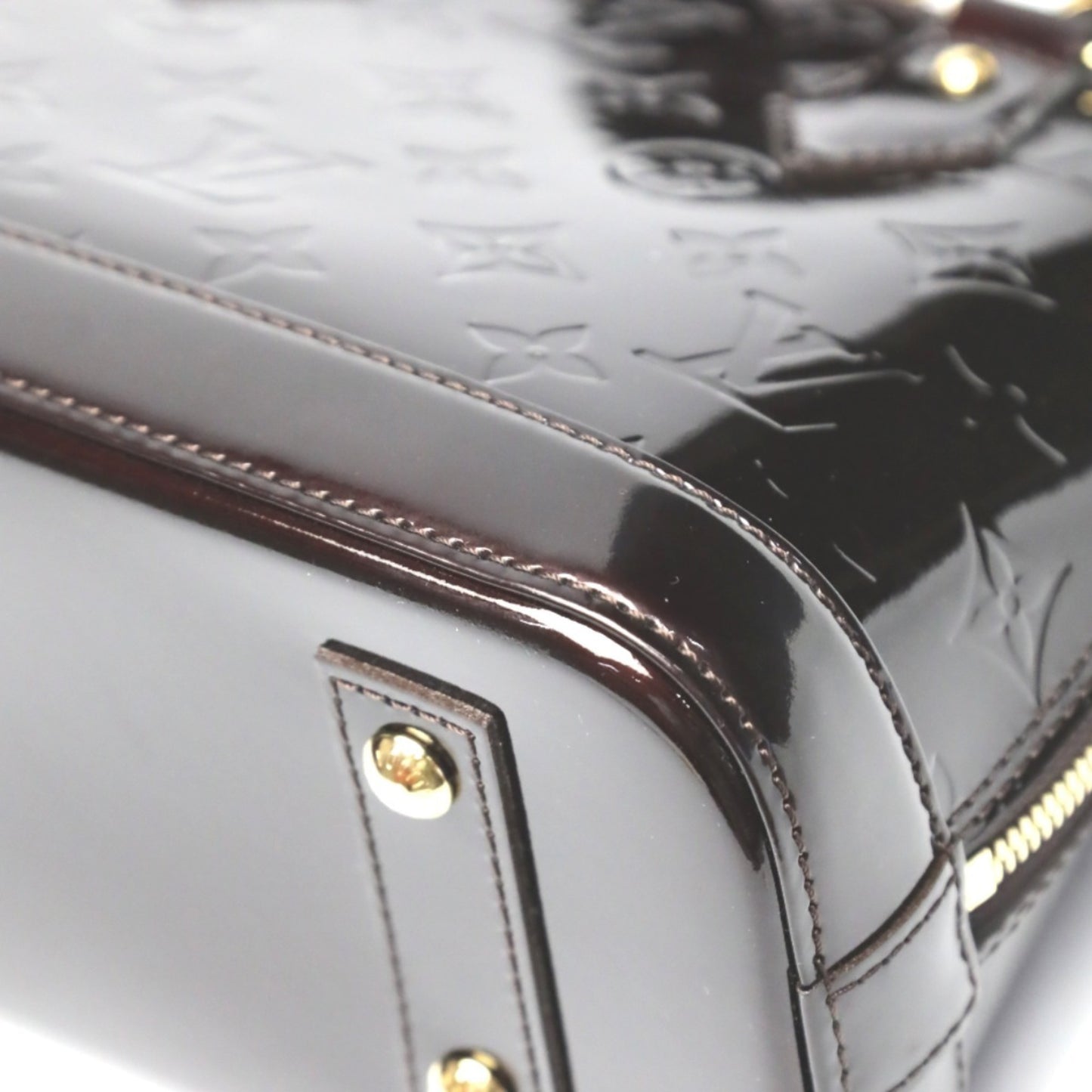 Louis Vuitton Vernis Red Handbags