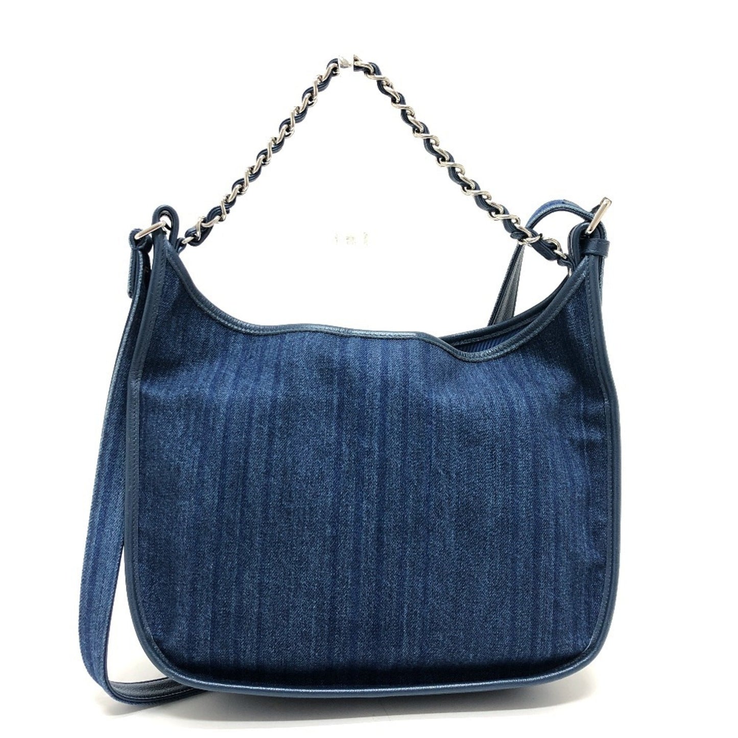Chanel Denim Blue Shoulder Bags