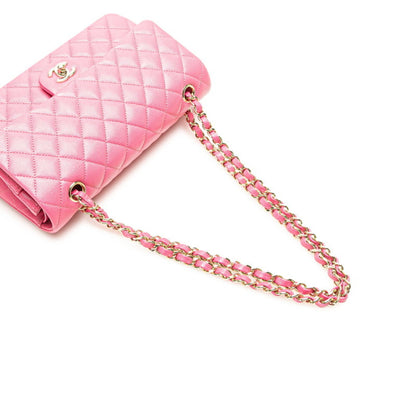 Chanel Calfskin Pink Handbags