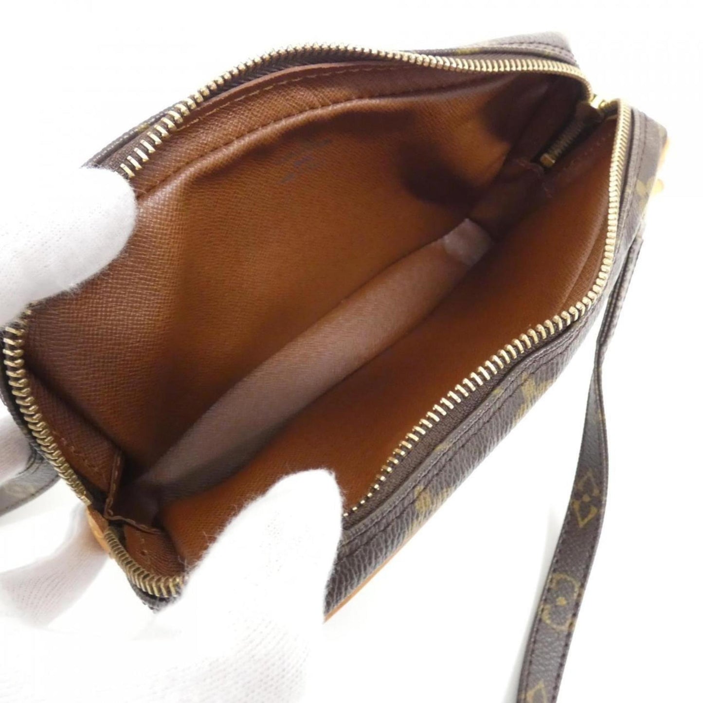 Louis Vuitton Coated Canvas Brown Shoulder Bags