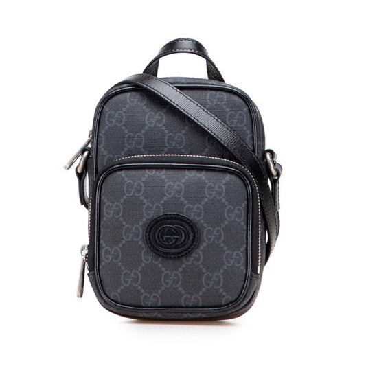 Gucci Pvc Black Shoulder Bags
