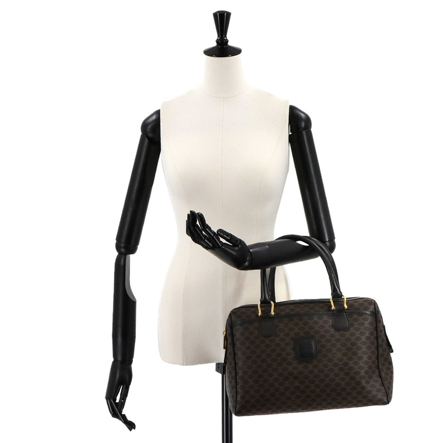 Celine Pvc Black Handbags