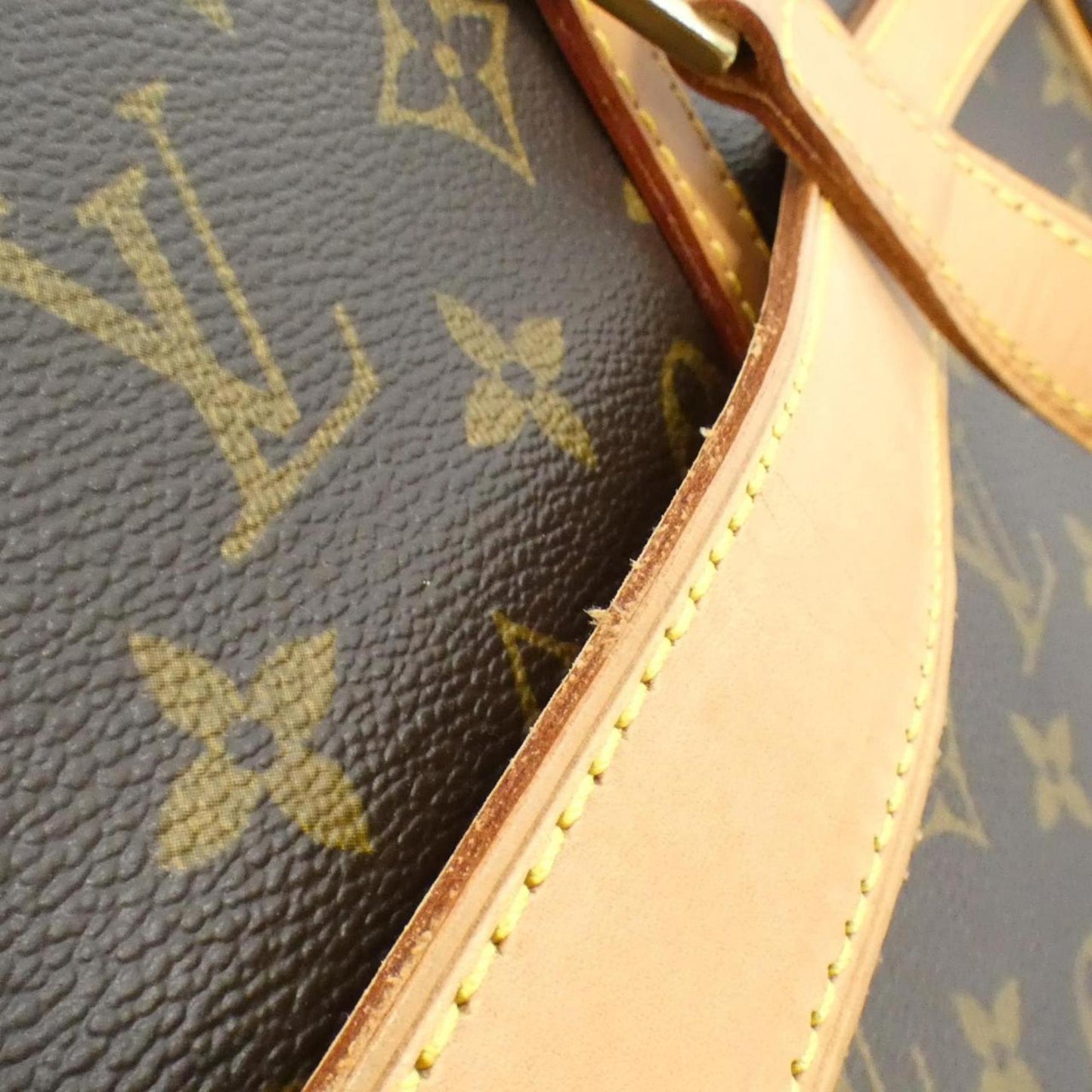 Louis Vuitton Coated Canvas Brown Handbags