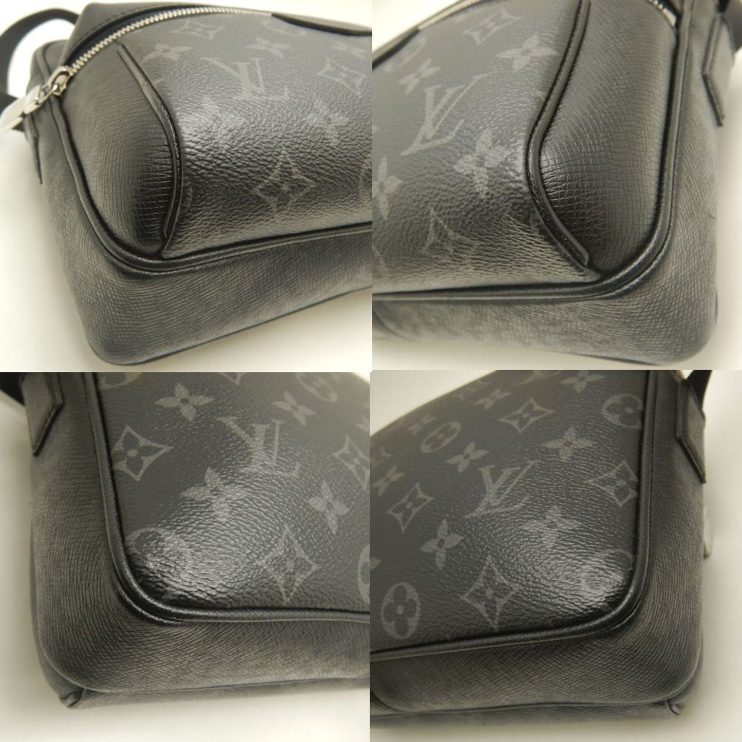 Louis Vuitton Pvc Black Shoulder Bags