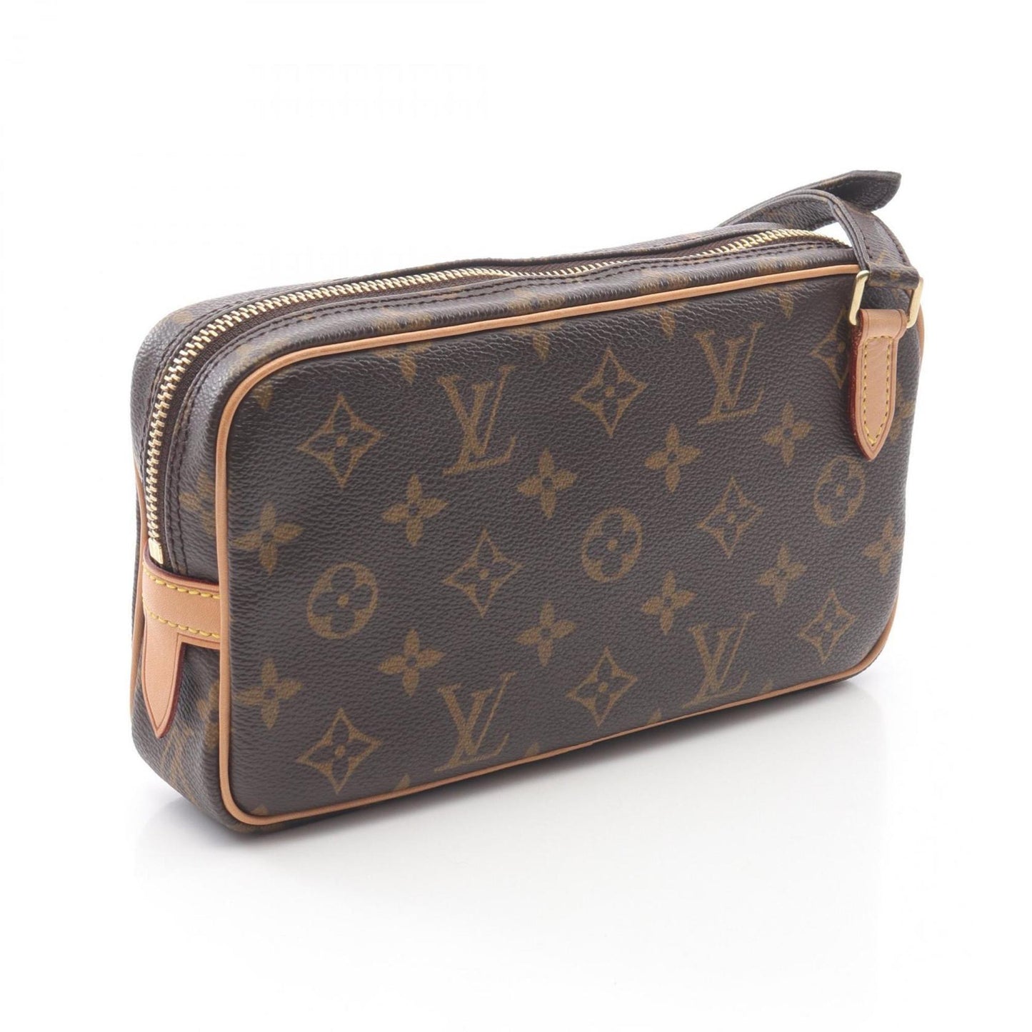 Louis Vuitton Coated Canvas Brown Shoulder Bags