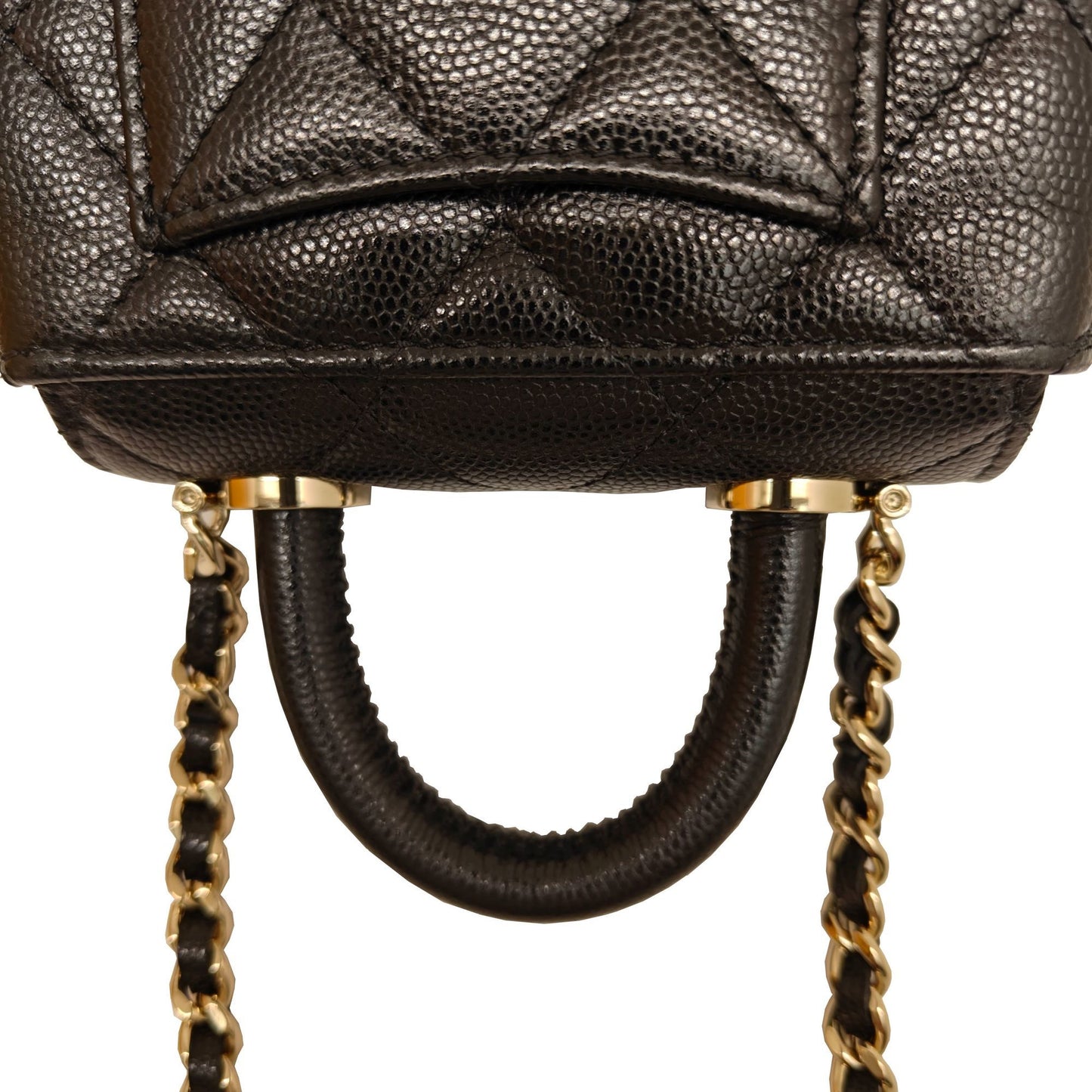 Chanel Calfskin Black Backpacks