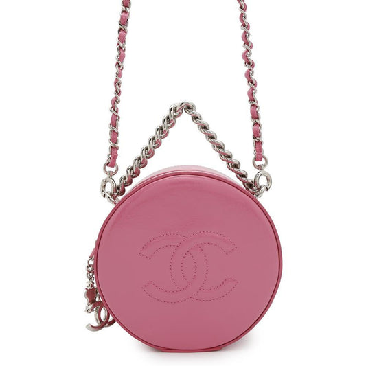 Chanel Patent Pink Shoulder Bags