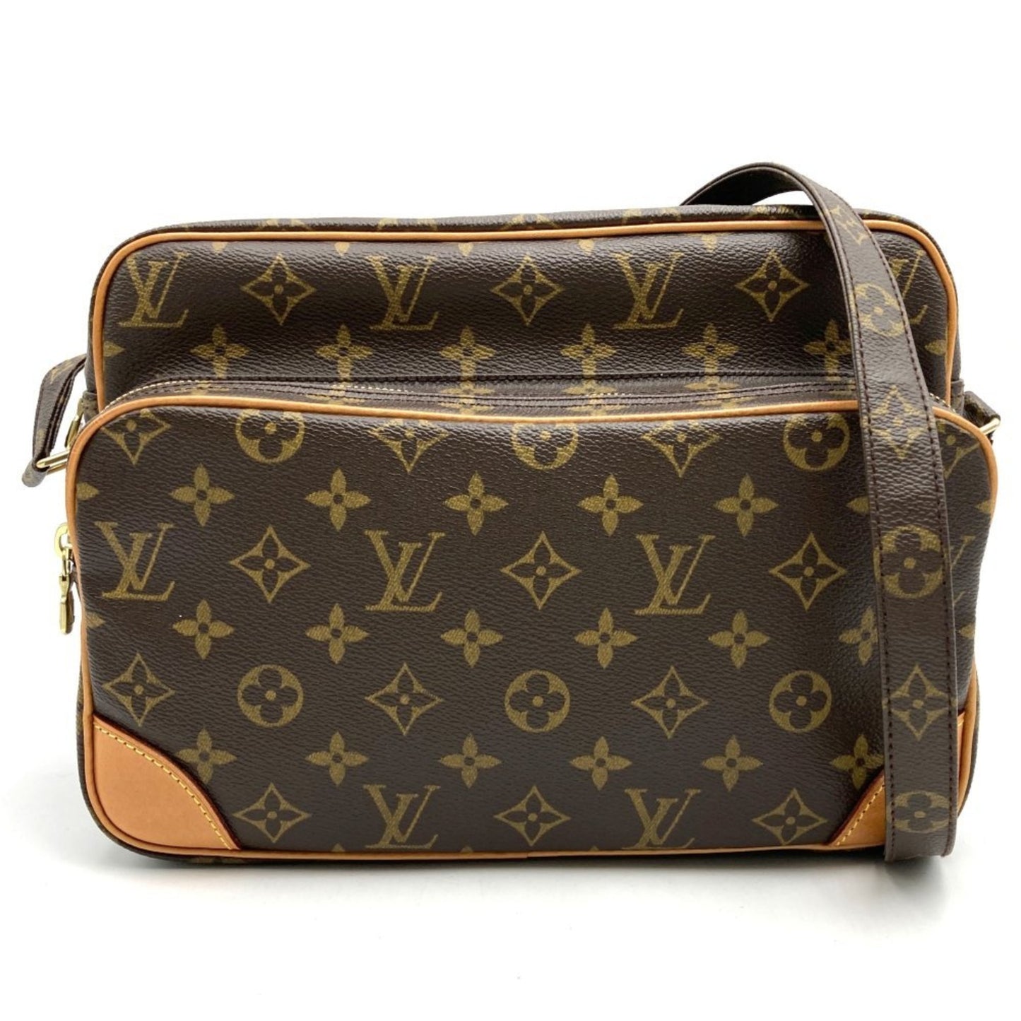 Louis Vuitton Monogram Canvas Brown Shoulder Bags