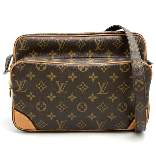 Louis Vuitton Monogram Canvas Brown Shoulder Bags