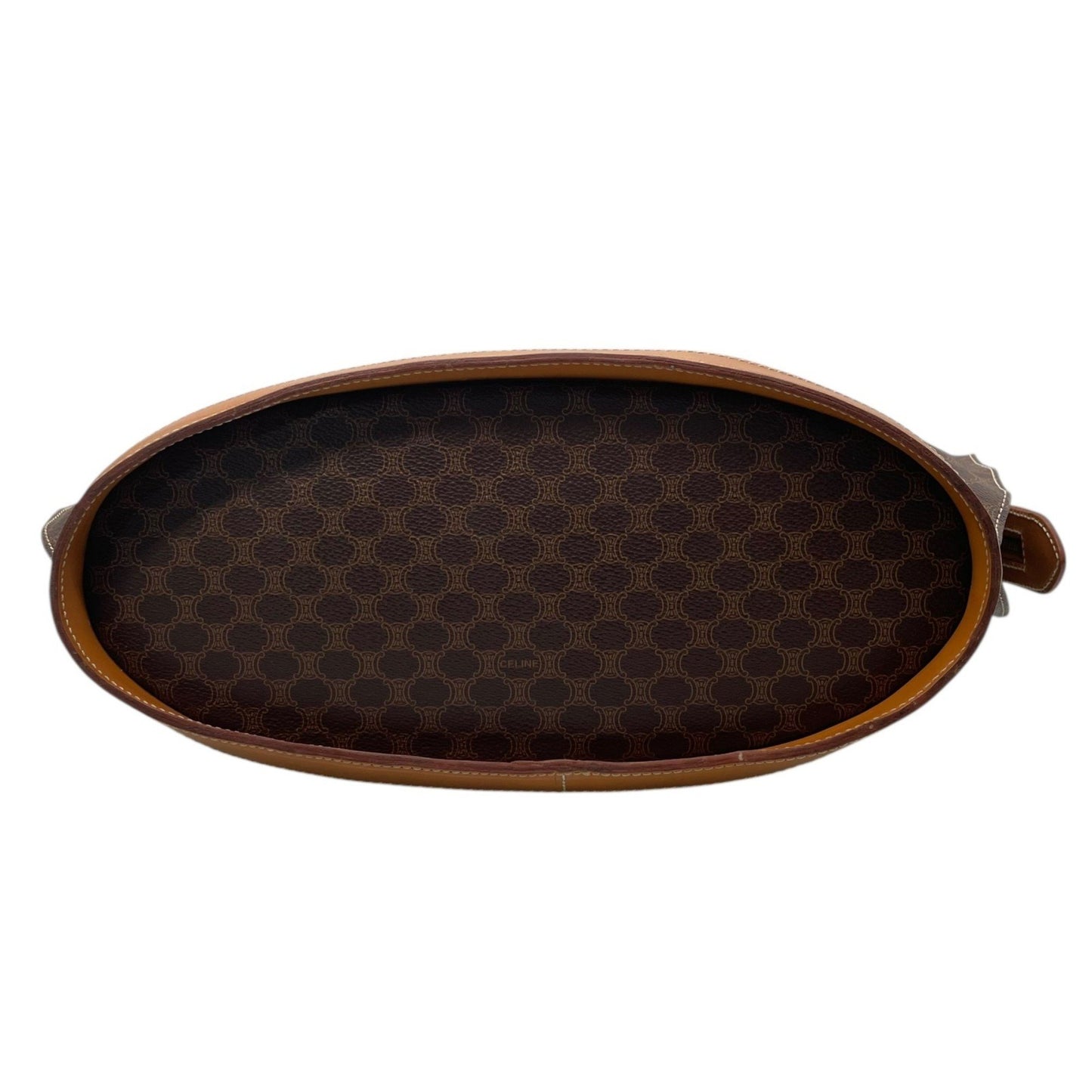 Celine Pvc Brown Handbags