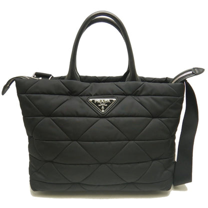 Prada Nylon Black Tote Bags