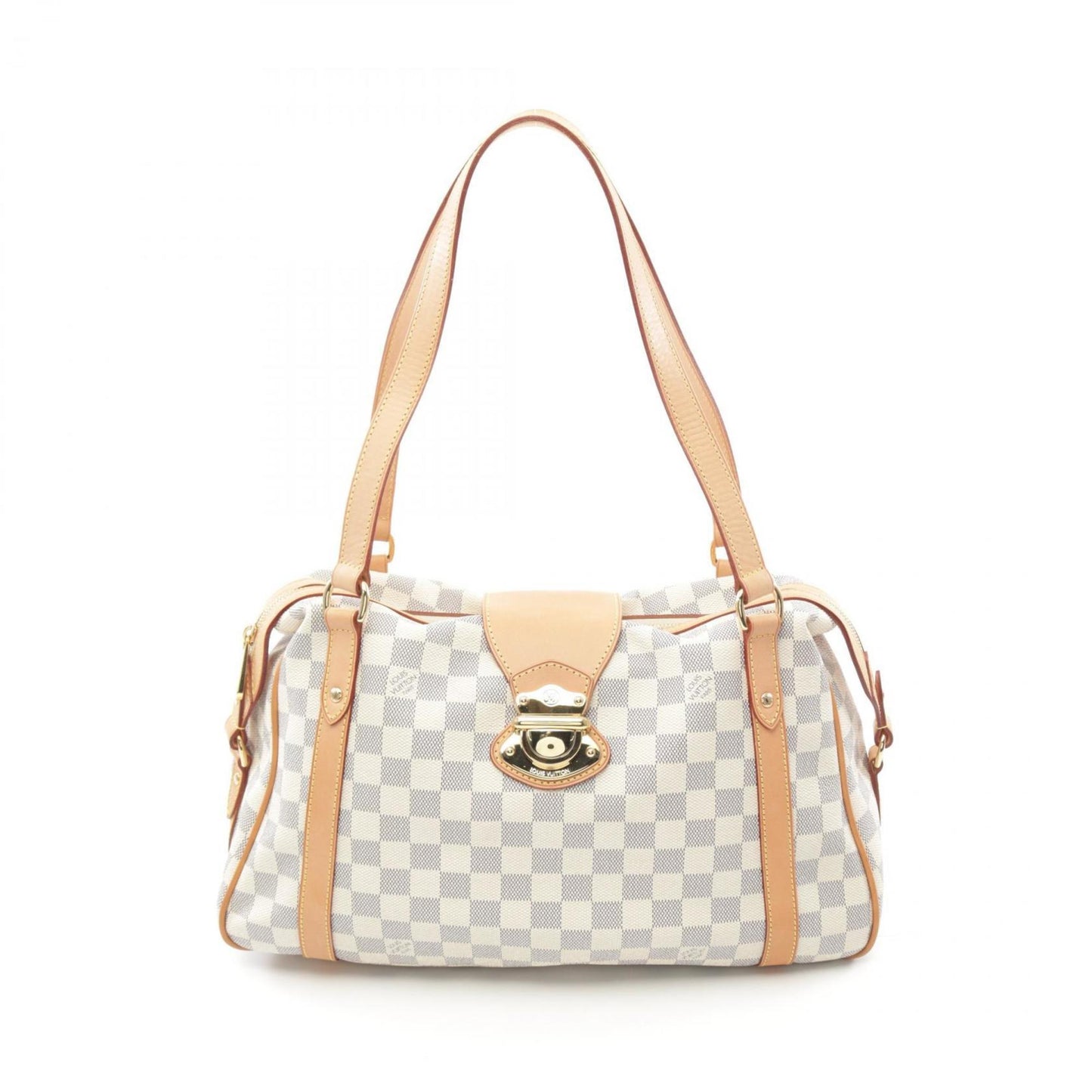 Louis Vuitton Coated Canvas Brown Shoulder Bags