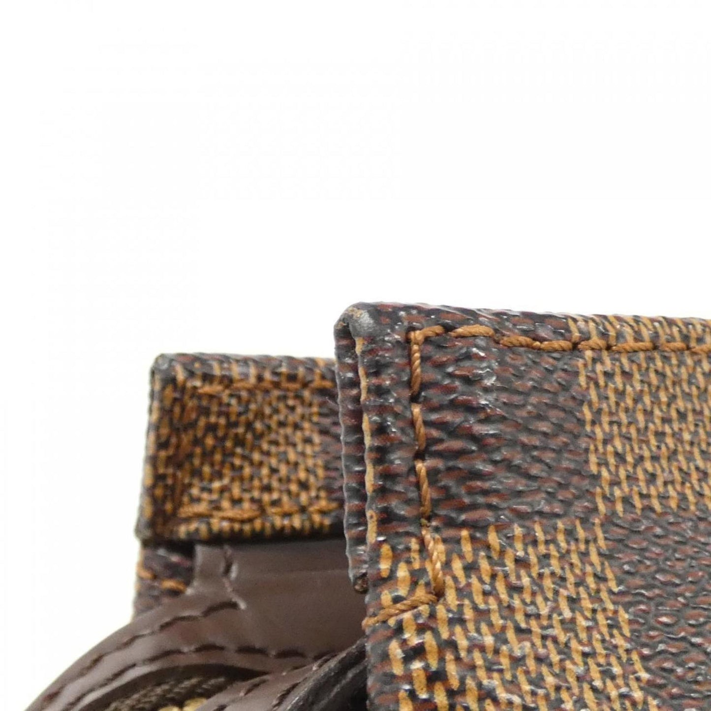 Louis Vuitton Coated Canvas Brown Shoulder Bags